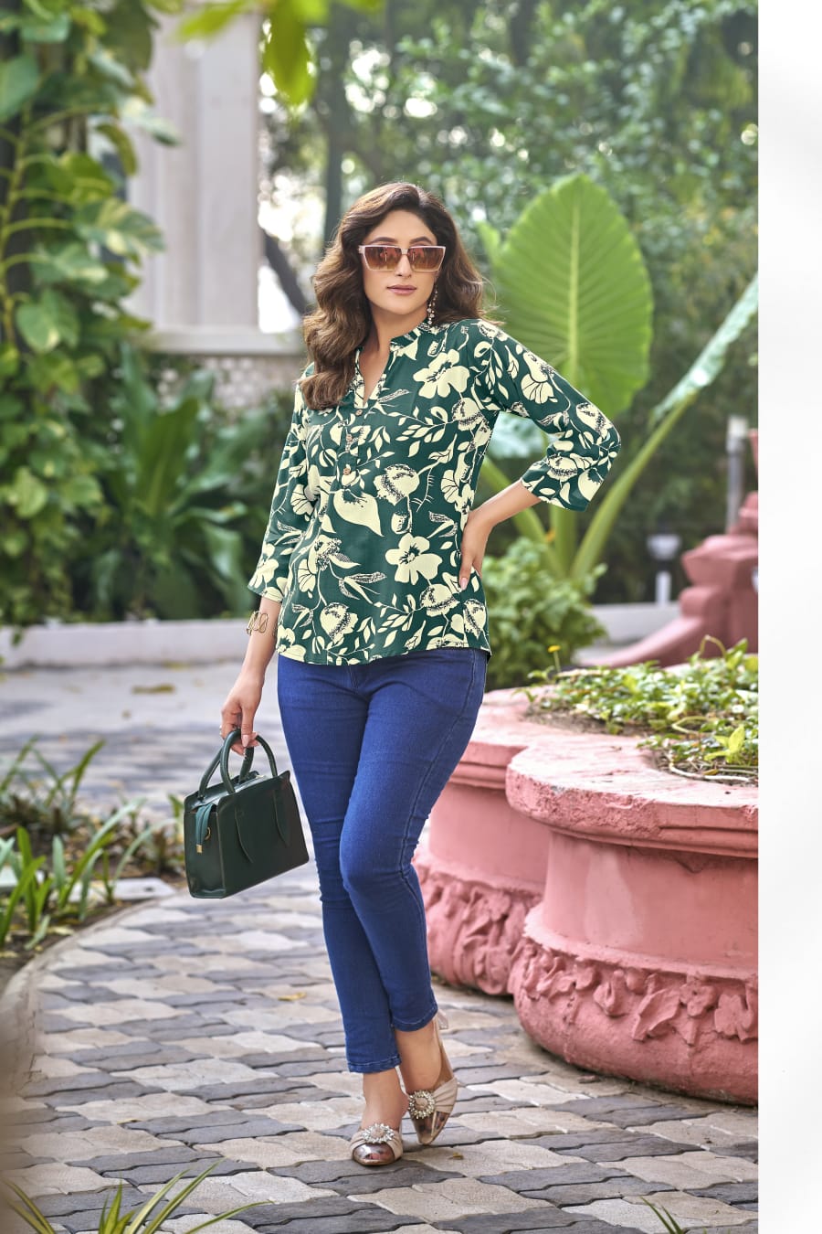 Baby Vol 6 By Tips And Tops Rayon Printed Western Ladies Tops Suppliers In India